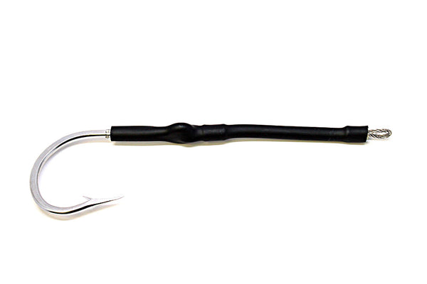 J&M Tackle Single Stiff 12/0 7691S Stainless Southern Tuna Hook Rig