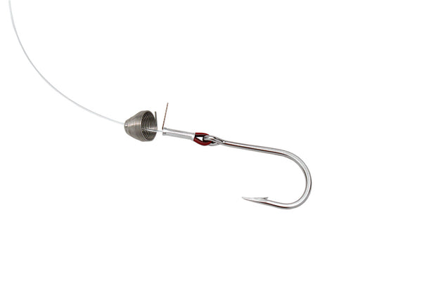 J&M Ballyhoo Pin Rig w/ Bait Spring, 8/0 Stainless