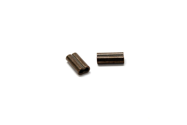 Mini Copper Double Sleeve 2.2mm, 300-400 lb.