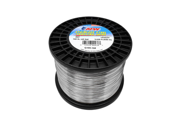 American Fishing Wire Stainless Trolling Wire 100# Approx 10lbs
