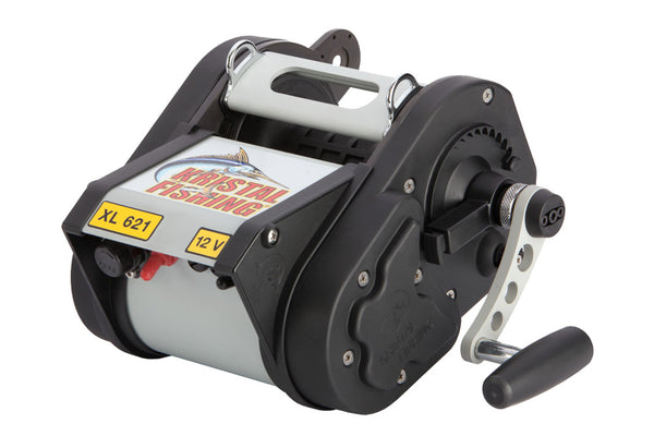 Kristal XL621M 12V Electric Reel w/Manual Override J&M Tackle Kristal XL621M 12V Electric Reel w/Manual Override J&M Tackle