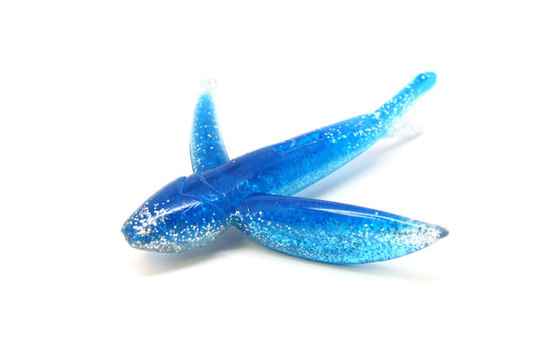 Carolina 4" Mini Yummee Flyer Blue/Silver 5PK