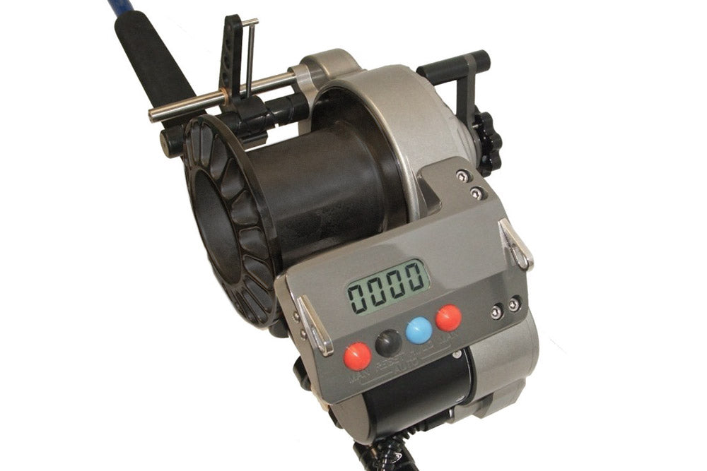 Lindgren-Pitman S-1200 12V Electric Deep-Drop/Teaser Reel w/Nylon Spool