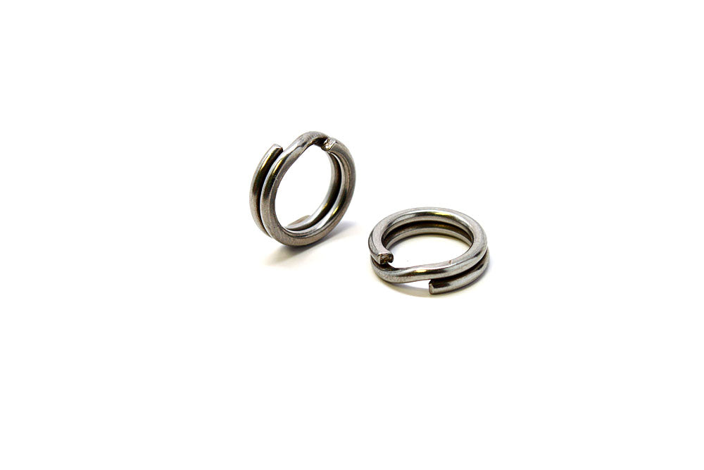Owner 5196-064, HyperWire Stainless Split Ring, Size 6, 70 lb. - 7PK