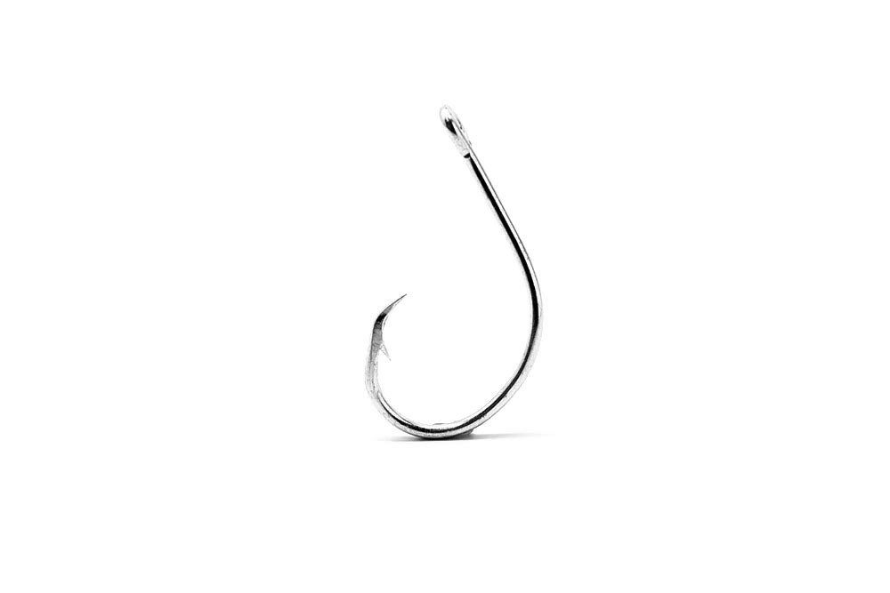 Eagle Claw L197G-4/0 Lazer Offset Circle, Seaguard - 8PK