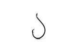 Eagle Claw L2222F-5/0 Up Eye Circle Hook, Black Pearl, Wide Gap, 50 Pk.