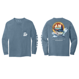 J & M Logo Full Color Pigment Dyed Long Sleeve w/ Pocket