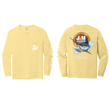 J & M Logo Full Color Pigment Dyed Long Sleeve w/ Pocket