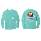 J & M Logo Full Color Pigment Dyed Long Sleeve w/ Pocket