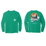 J & M Logo Full Color Pigment Dyed Long Sleeve w/ Pocket