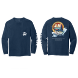J & M Logo Full Color Pigment Dyed Long Sleeve w/ Pocket