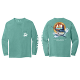 J & M Logo Full Color Pigment Dyed Long Sleeve w/ Pocket