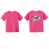 J&M RS3321 Toddler Full-Color Logo on Back SS