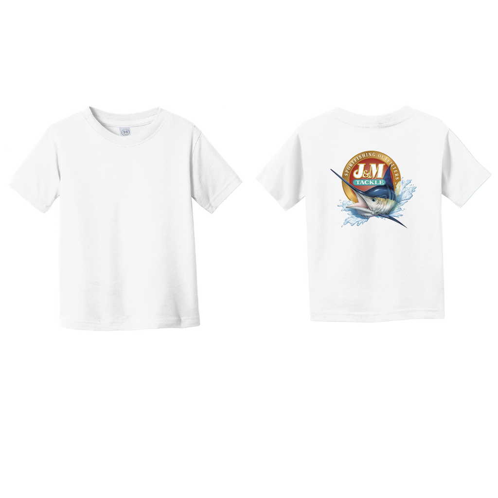 J&M RS3321 Toddler Full-Color Logo on Back SS