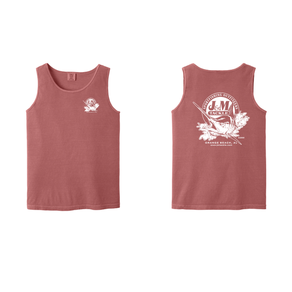 J&M Logo 9360 Pigment-Dyed Tank