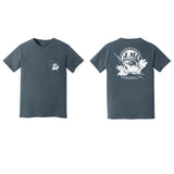 J & M Tackle CC 6030 Logo Pig-Dyed SS T w/Pocket