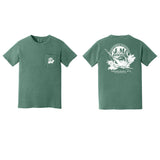 J & M Tackle CC 6030 Logo Pig-Dyed SS T w/Pocket
