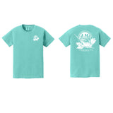 J&M Kid's Logo Pigment-Dyed Short Sleeve T-Shirt