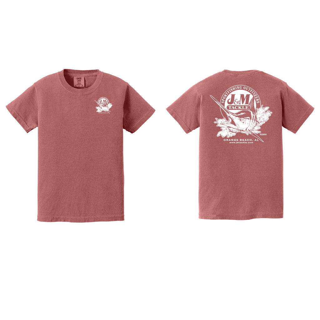 J&M Kid's Logo Pigment-Dyed Short Sleeve T-Shirt