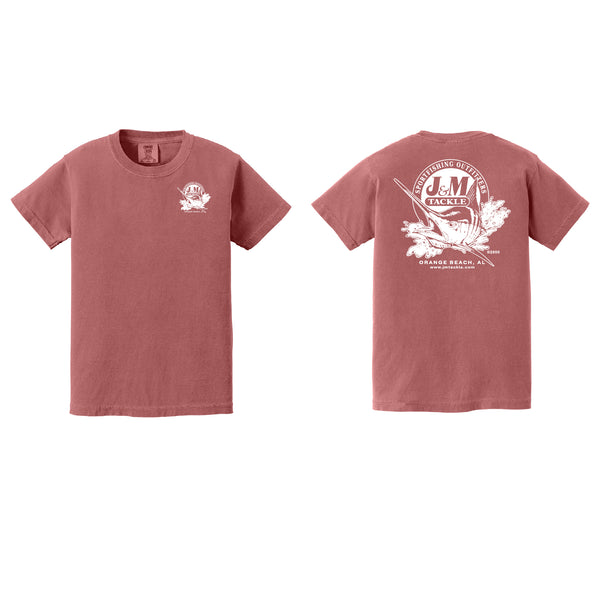 J&M Kid's Logo Pigment-Dyed Short Sleeve T-Shirt