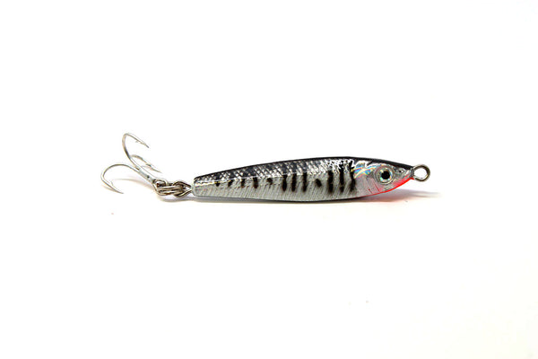 Sea Striker Jig Fish, 1-1/2 oz., Black/Silver