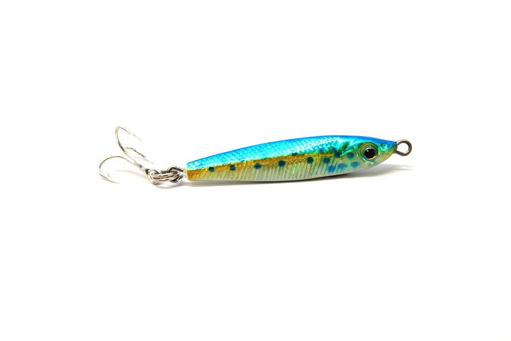 Sea Striker Jig Fish, 3/4 oz., Blue/Yellow/Silver