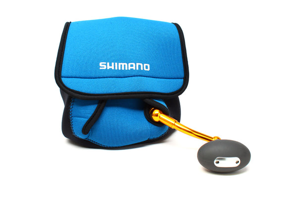 Shimano Medium Black Neoprene Spin Reel Cover - Pauls Fishing Systems