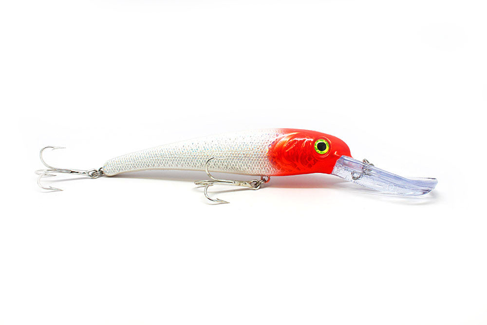 Manns Textured Stretch 25+, Red Head Holographic – J&M Tackle