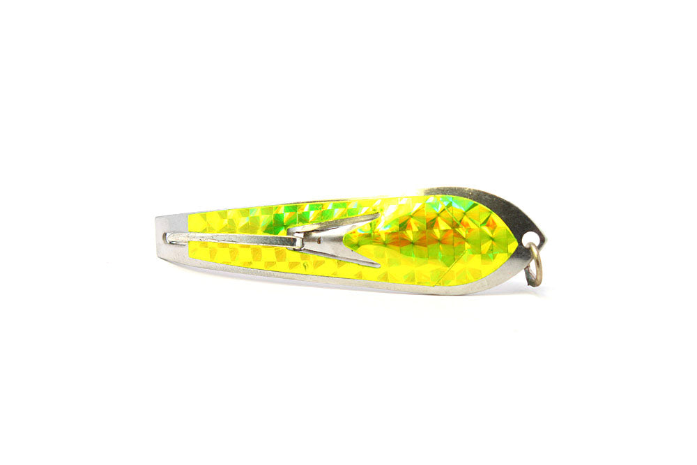 drone spoon fishing lure Huntington #1 Drone Spoon, Yellow Flash Scale