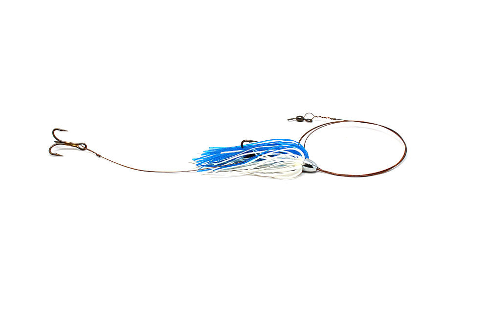 Boone Duster Rig, Blue/White