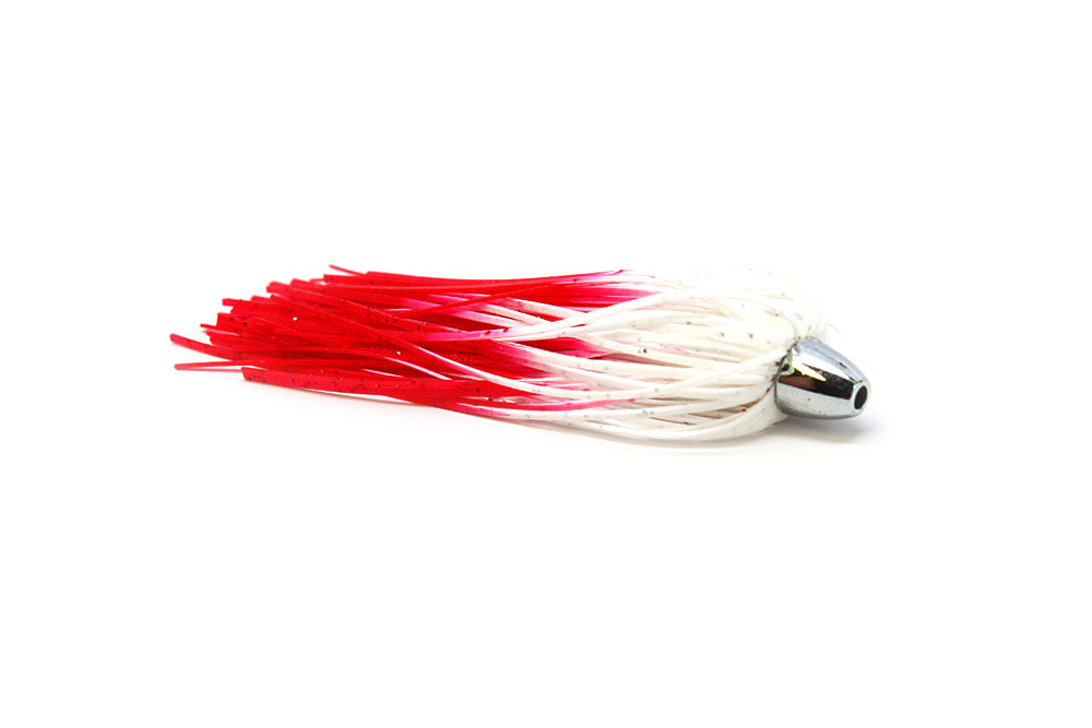 Dave Workman Duster, White/Red Firetail, 3 Pk. – J&M Tackle