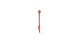 Owner 5115-093, All Purpose Hooks, Size 2, 8 Pk., Red