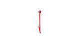 Owner 5115-103, All Purpose Hooks, Size 1, 8 Pk., Red