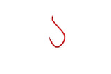 Owner 5115-143, All Purpose Hooks, Size 4/0, 5 Pk., Red