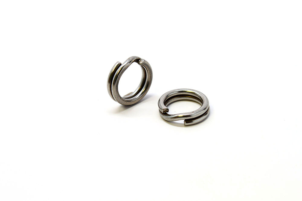 Owner 5196-054, HyperWire Stainless Split Ring, Size 5, 60 lb. -  10PK