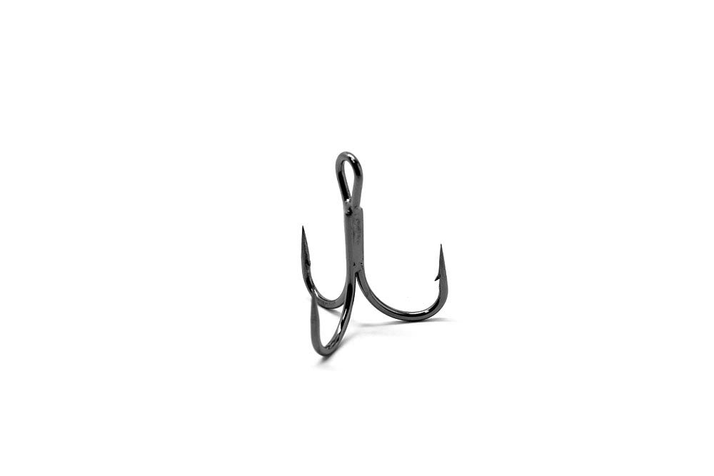 chrome fishing hooks Owner Aki Hook Pro Pack 1/0 sharpness and reliability Owner 5656-091, Treble Hooks, 7