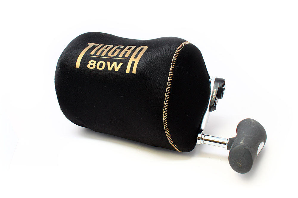 Tiagra 80W Reel Cover Black/Gold – J&M Tackle