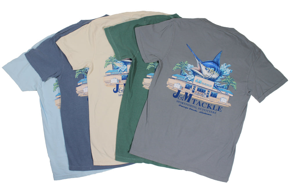 J&M Tackle Homeport T-Shirt w/ Pocket Chambray / XL