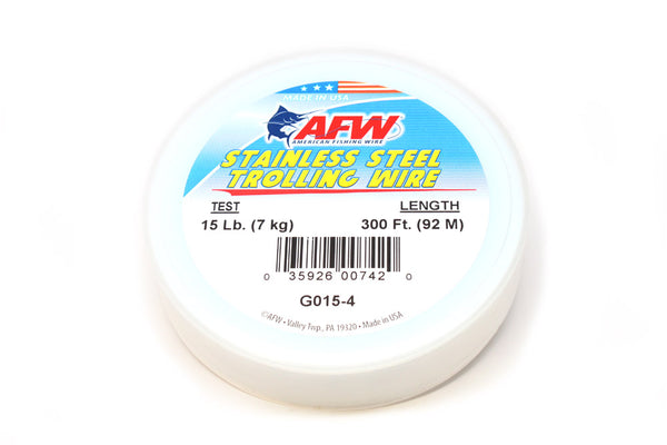 Stainless Trolling Wire 15 lb.Test/300'