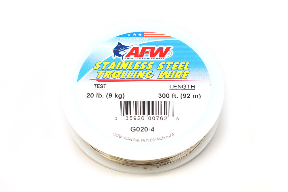Stainless Trolling Wire 20 lb.Test/300'