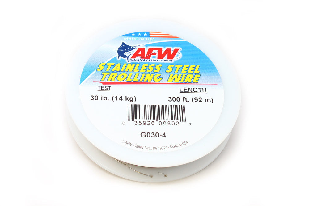 Stainless Trolling Wire 30 lb.Test/300'