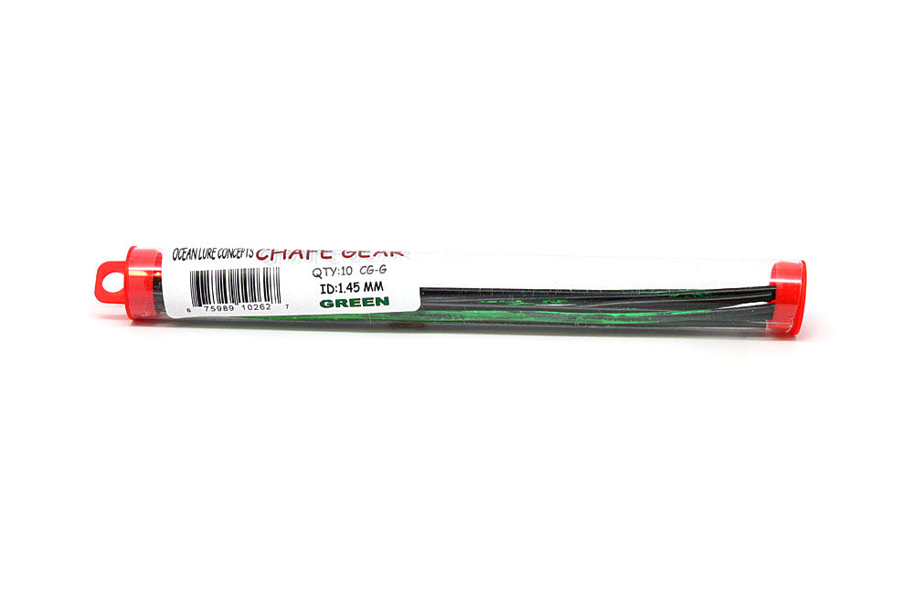 Anti-Chafe Tubing 1.45mm Size G, Green Stripe