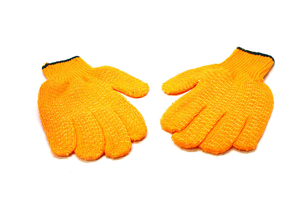 Tuff-Grip Orange PVC Gloves