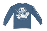 J&M Tackle Pigment Dyed Long Sleeve T-Shirt