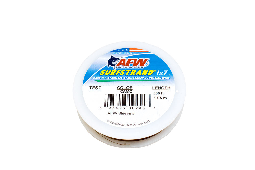 AFW Surfstrand Wire 60# 1x7 300'