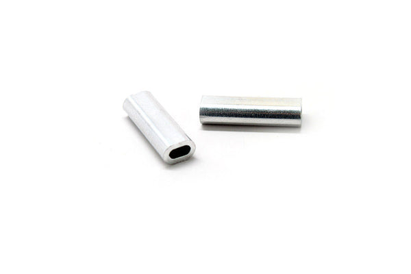 Aluminum Oval Sleeve 1.7mm, 130-200 lb.