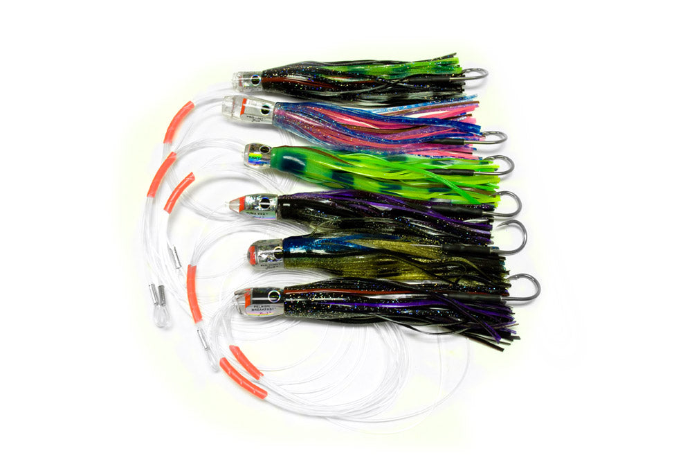 Black Bart Tuna/Dolphin Pack Rigged Single Hook – J&M Tackle Black Bart Tuna/Dolphin Pack Rigged Single Hook – J&M Tackle