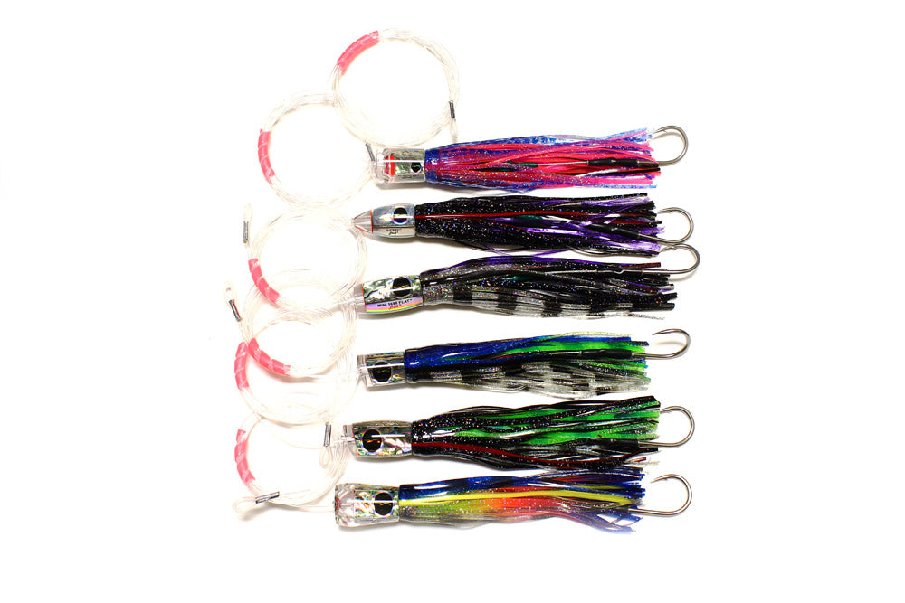 Black Bart Small Billfish Pack, Rigged Single Hook J&M Tackle Black Bart Small Billfish Pack, Rigged Single Hook J&M Tackle
