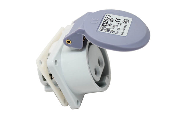 Kristal Electric Reel Plug + 2 Outlets - Bulkhead Connectors x2 + Plug -  Max Marine Electronics