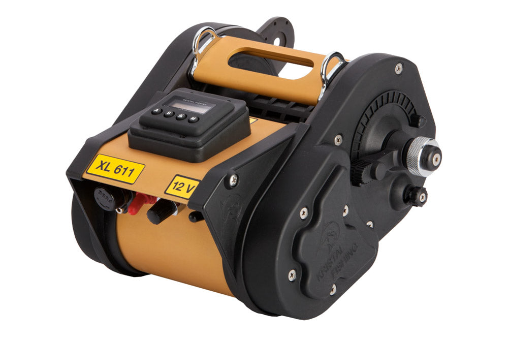 Kristal XL611D 12 Volt Variable Speed Electric Reel – J&M Tackle Kristal XL611D 12 Volt Variable Speed Electric Reel – J&M Tackle